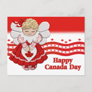 Carte postale Angel fête du Canada