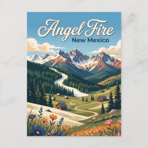 Carte Postale Angel Fire, Nouveau-Mexique