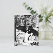 Carte Postale Angel foncé (Debout devant)