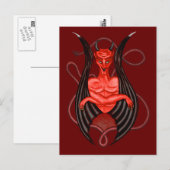 Carte Postale Angel foncé (Devant / Derrière)