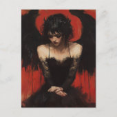 Carte Postale Angel foncé (Devant)