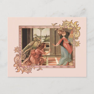 Carte Postale Angel Gabriel Et Mary