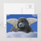 Carte Postale Angel gris (Devant / Derrière)