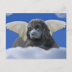 Carte Postale Angel gris