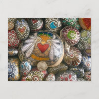 Carte postale Angel Heart Rock & Silver Shell