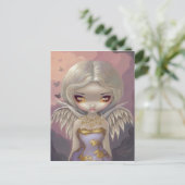 Carte postale "Angel in Lilac" (Debout devant)