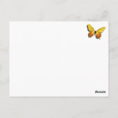 Carte Postale Angel Jouer un Flageolet (Dos)