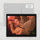 Carte postale Angel "Le Salut de l'obscurité" (Devant / Derrière)