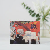 Carte Postale Angel Lutte avec Jacob, Paul Gauguin (Debout devant)