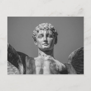 Carte Postale Angel, Mémorial de Guerre National Gallois. Cardif