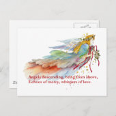 Carte Postale Angel Mercy Love (Devant / Derrière)