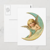 Carte Postale Angel Moon (Devant / Derrière)