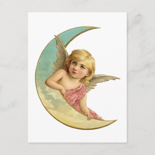 Carte Postale Angel Moon (Devant)