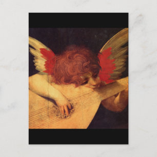 Carte Postale Angel Musicien, Rosso Fiorentino Christian