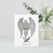Carte Postale Angel, Noir et Blanc (Debout devant)