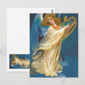 Carte Postale Angel Playing Music (Devant / Derrière)