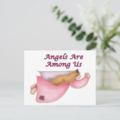 CARTE POSTALE ANGEL POSTCARD (Debout devant)