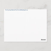 Carte postale Angel Raphael (Dos)