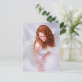 Carte postale Angel "Réflexion" (Debout devant)