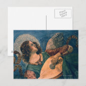 Carte Postale Angel représenté comme musicien par Melozzo da For (Devant / Derrière)