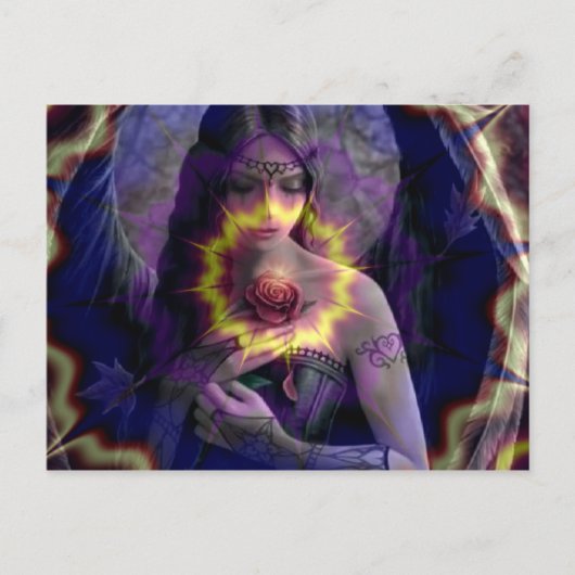 Carte Postale Angel Rose (Devant)
