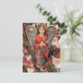 Carte Postale Angel rouge (Debout devant)