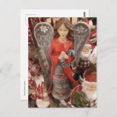 Carte Postale Angel rouge (Devant / Derrière)
