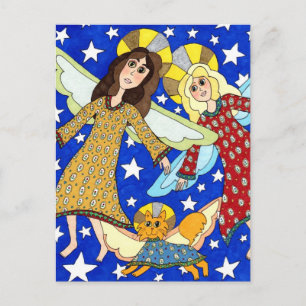 Carte Postale Angel Trio