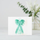 Carte Postale Angel Turquoise de Kolleen 2 (Debout devant)