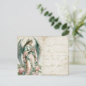 Carte postale Angel vintage (Debout devant)