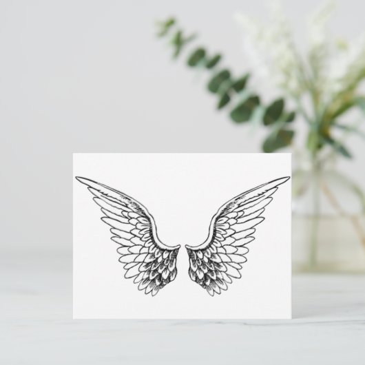 Carte Postale Angel Wings (Debout devant)