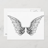 Carte Postale Angel Wings (Devant / Derrière)