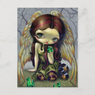 Carte Postale "Angel with Emeralds" Postcard