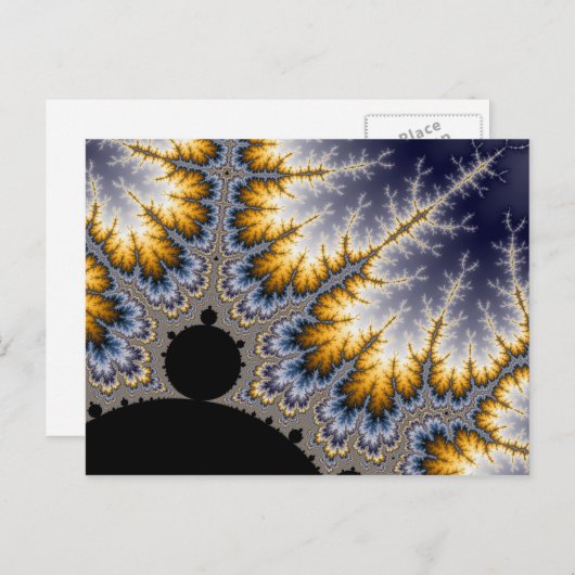 Carte Postale Angela - Fractal (Devant / Derrière)