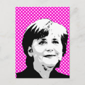 Carte Postale Angela Merkel (Devant)