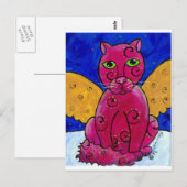 Carte Postale AngelCatRose (Devant / Derrière)
