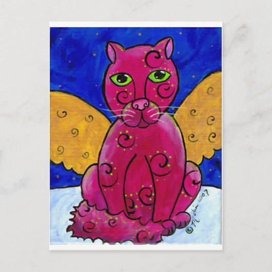Carte Postale AngelCatRose (Devant)