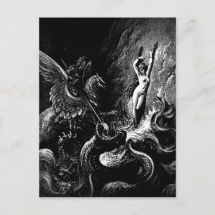 Carte postale Angelica secourue