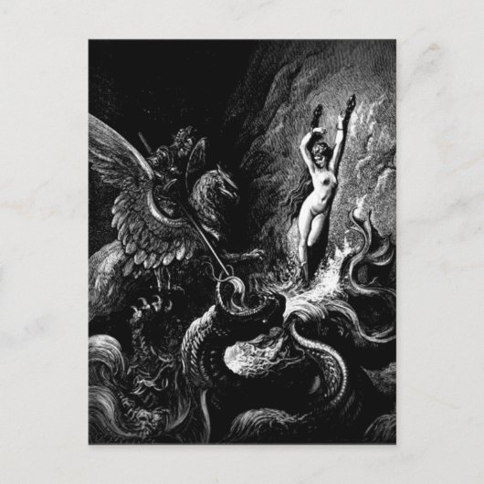 Carte postale Angelica secourue (Devant)