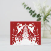 Carte Postale Angels Changer de couleur - Customisé (Debout devant)