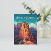 Carte Postale Angel's Landing États-Unis (Debout devant)