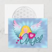 Carte Postale Angels Love (Devant / Derrière)