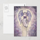 Carte postale Angel's Perch par Molly Harrison (Devant / Derrière)