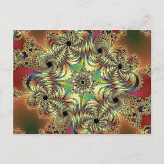 Carte Postale Angelus Fractal (Devant)