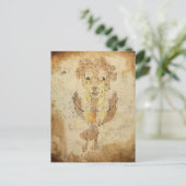 Carte Postale Angelus Novus par Paul Klee (Debout devant)
