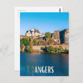 Carte Postale Angers Photo Vintage  (Devant / Derrière)