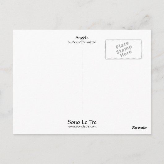 Carte Postale Anges (Dos)