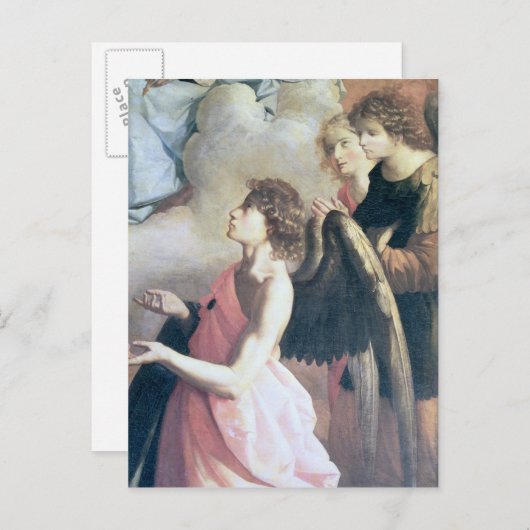 Carte Postale Anges (Devant / Derrière)