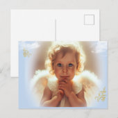 Carte Postale Anges bébés (Devant / Derrière)