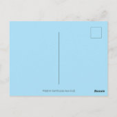 CARTE POSTALE ANGES CHAT, PETIT CHAT & SOURIS AU CIEL, HALO & AI (Dos)